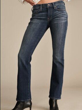 Lucky Brand Mid Rise Sweet Boot cut jeans